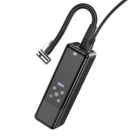 Автомобільний насос HOCO ZP5 May smart air pump Black (Цвет Black ice) - фото № 2