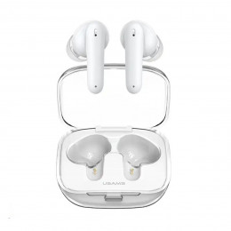 Навушники Usams US-BE16 Transparent TWS Earbuds -- BE Series BT5.3 White