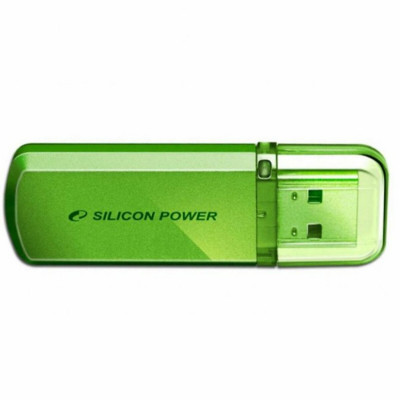 Flash SiliconPower USB 2.0 Helios 101 64Gb Green - изображение 1