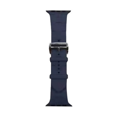 Ремінець для годинника Apple Watch Hermès 42/44/45/49mm 11.Midtnight (Hermes42-11.Midtnight) - изображение 1
