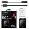 SSD ADATA SC680 960GB USB 3.2 Gen 2 Type-C Black - зображення 5