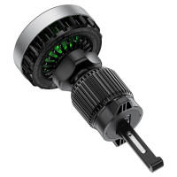 Автотримач для телефона з БЗП ACEFAST D40 Qi2 Magnetic Wireless Charging car holder with Ice Cooling for air vent Metal gray (Колір 7073) - фото № 3