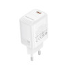 Мережевий зарядний пристрій BOROFONE BN26 Fuente single-port PD20W charger (EU) White (Білий)- № 6