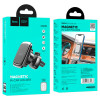 Тримач для мобільного HOCO CA106 Air outlet magnetic car holder Black Metal Gray (6931474765437) - зображення 7