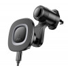 Автотримач для телефона HOCO HW30 Crown magnetic wireless charging car holder (air outlet) Black Metal Gray k57960 - № 1 Автотримач для телефона HOCO HW30 Crown magnetic wireless charging car holder (air outlet) Black Metal Gray (Black Metal Gray) Hoco - № 1
