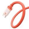Кабель Baseus 0℃ Series Fast Charging Data Cable USB to Type-C 100W 1m Canyon Coral - № 3