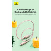 Кабель Baseus Habitat Series Fast Charging Cable USB to iP 2.4A 2m Wheat Pink (Wheat Pink)- № 5