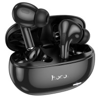 Бездротові навушники HOCO EW60 Norman true wireless BT headset Black (Цвет Черный) - фото № 2