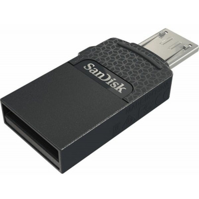 Flash SanDisk USB 2.0 Ultra Dual, OTG 32Gb Black - зображення 1