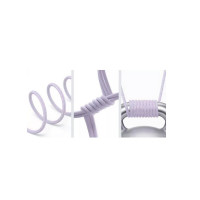 Кабель Baseus Gem Fast-Charging Data Cable USB-C to iP 20W 1m Nebula Purple  - фото № 4