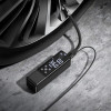 Автомобільний насос HOCO ZP5 May smart air pump Black (Black ice)- № 8