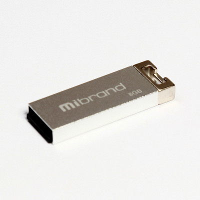 Flash Mibrand USB 2.0 Chameleon 8Gb Silver (MI2.0/CH8U6S) - изображение 1