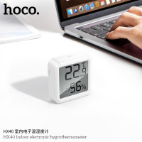 Термогігрометр HOCO HX40 Indoor electronic hygrothermometer White (Колір Білий) - фото № 6