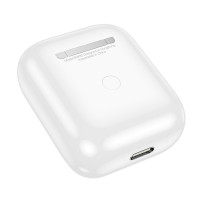Бездротові навушники BOROFONE BW86 Brocade true wireless BT headset with touch screen White (Колір White) - фото № 6