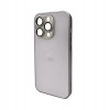 Чохол для смартфона AG Glass Matt Frame Color Logo for Apple iPhone 15 Pro Titanium Grey k45570 - № 1 Чохол для смартфона AG Glass Matt Frame Color Logo for Apple iPhone 15 Pro Titanium Grey - № 1