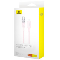 Кабель Baseus Explorer Series Fast Charging Cable with Smart Temperature Control Type-C to Type-C 100W 2m Baby Pink (Колір Baby Pink) - фото № 2