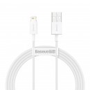 Кабель Baseus Superior Series Fast Charging Data Cable USB to iP 2.4A 1.5m White