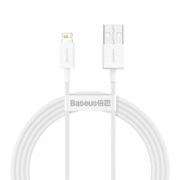 Кабель Baseus Superior Series Fast Charging Data Cable USB to iP 2.4A 1.5m White