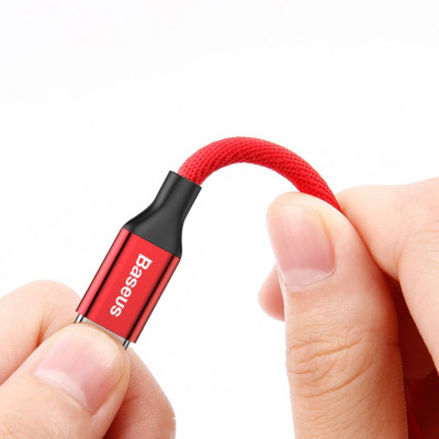 Кабель Baseus Yiven Cable For Apple 1.2M Red<N> (W) (CALYW-09) - зображення 2