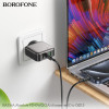 Мережевий зарядний пристрій BOROFONE BAS56A Absolute PD45W (2C1A) charger set (C to C) (EU) Black (7073)- № 8