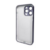 Чохол для смартфона AG Glass Sapphire Frame MagSafe Logo for Apple iPhone 12 Pro Deep Purple (Deep Purple)- № 2