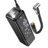 Автомобільний насос HOCO ZP5 May smart air pump Black (Black ice)- № 7