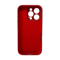 Чохол для смартфона Silicone Full Case AA Camera Protect for Apple iPhone 16 Pro 20,China Red (Колір China-Red) - фото № 3