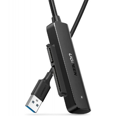 Дополнительное оборудование UGREEN CM321 Конвертер USB-A в 2,5-дюймовый SATA, 50 см (UGR-70609) (UGR-70609) - изображение 1