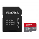 Карта пам'яті microSDXC (UHS-1) SanDisk Ultra 512Gb class 10 A1 (150Mb/s) (adapter SD)