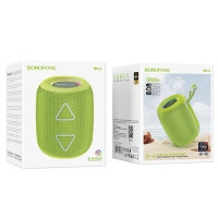Портативна колонка BOROFONE BR36 Lucy sports BT speaker Green (Колір 7071) - фото № 4