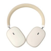 Бездротові навушники Baseus Bowie H1 Noise-Cancelling Wireless Headphones Rice White (Колір Белый) - фото № 3