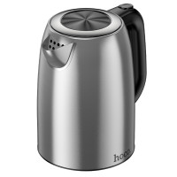 Електрочайник HOCO HE12 1.7L stainless steel electric kettle (EU) Stainless Steel (Цвет Stainless-Steel) - фото № 4
