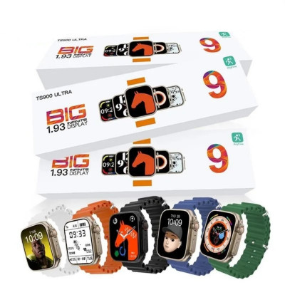 Смарт-годинник BIG TS900 Ultra GPS Green - зображення 3