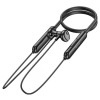 Бездротові навушники HOCO ES67 Perception neckband BT earphones Black (7073)- № 3