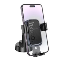 Автотримач для телефона HOCO H81 Vista Gravity Car holder (center console) Black Metal Gray (Цвет Black Metal Gray) - фото № 6