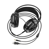 Навушники BOROFONE BO110 Fight gaming headphones Black (Колір 7073) - фото № 4