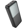 Зовнішній акумулятор HOCO J136A Sirui 22.5W+PD20W fully compatible power bank (20000mAh) Black (7073)- № 3