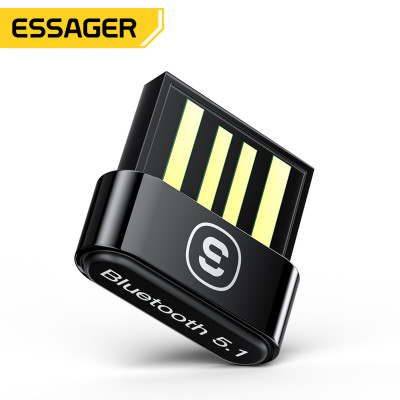 Адаптер Essager Cooler USB Bluetooth 5.1 adapter black (EBTMQ-XK01) (EBTMQ-XK01) - зображення 1