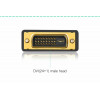 Кабель UGREEN 20124 DVI 24+1 Male to HDMI Female Adapter (Black) (UGR-20124) (7073)- № 4