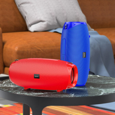 Портативна колонка BOROFONE BR12 Amplio sports wireless speaker Blue (BR12U) - зображення 2