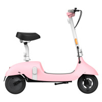 Електросамокат з сидінням OKAI Ceetle PRO EA10C Pink 10', 350(900)W, 25Km/h, 10.4Ah, 55Km, 20%, NFC, App.29kg (Цвет Рожевий) - фото № 5