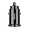 Автомобільний зарядний пристрій Baseus Circular Plastic A+C 30W Black (Черный)- № 5