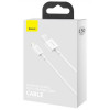 Кабель Baseus Superior Series Fast Charging Data Cable USB to iP 2.4A 1.5m White (White)- № 2