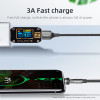 Кабель Essager Universal 540 Ratate 3A Magnetic USB Charging Cable Lightning 2m grey (EXCCXL-WXA0G) (EXCCXL-WXA0G) - зображення 5