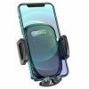 Автотримач для телефона BOROFONE BH52 Windy air outlet car holder Black Grey (Black-Gray)- № 5