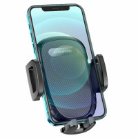 Автотримач для телефона BOROFONE BH52 Windy air outlet car holder Black Grey (Колір Black-Gray) - фото № 5