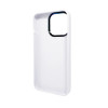 Чохол для смартфона AG Glass Sapphire MagSafe Logo for Apple iPhone 15 White (White)- № 2