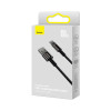 Кабель Baseus Tungsten Gold Fast Charging Data Cable USB to Type-C 100W 1m Black (7073)- № 2