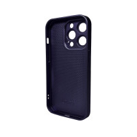 Чохол для смартфона AG Glass Matt Frame Color Logo for Apple iPhone 15 Pro Deep Purple (Цвет Deep Purple) - фото № 2