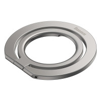 Підставка для мобільного  Baseus Halo Series Foldable Metal Ring Stand（Single-ring）Silver (Цвет Silver) - фото № 6